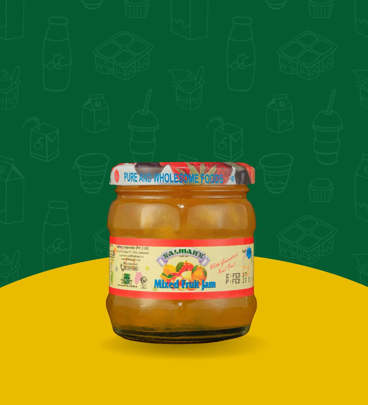SALMAN JAM MIIX FRUIT - 200GM - Win Bachat