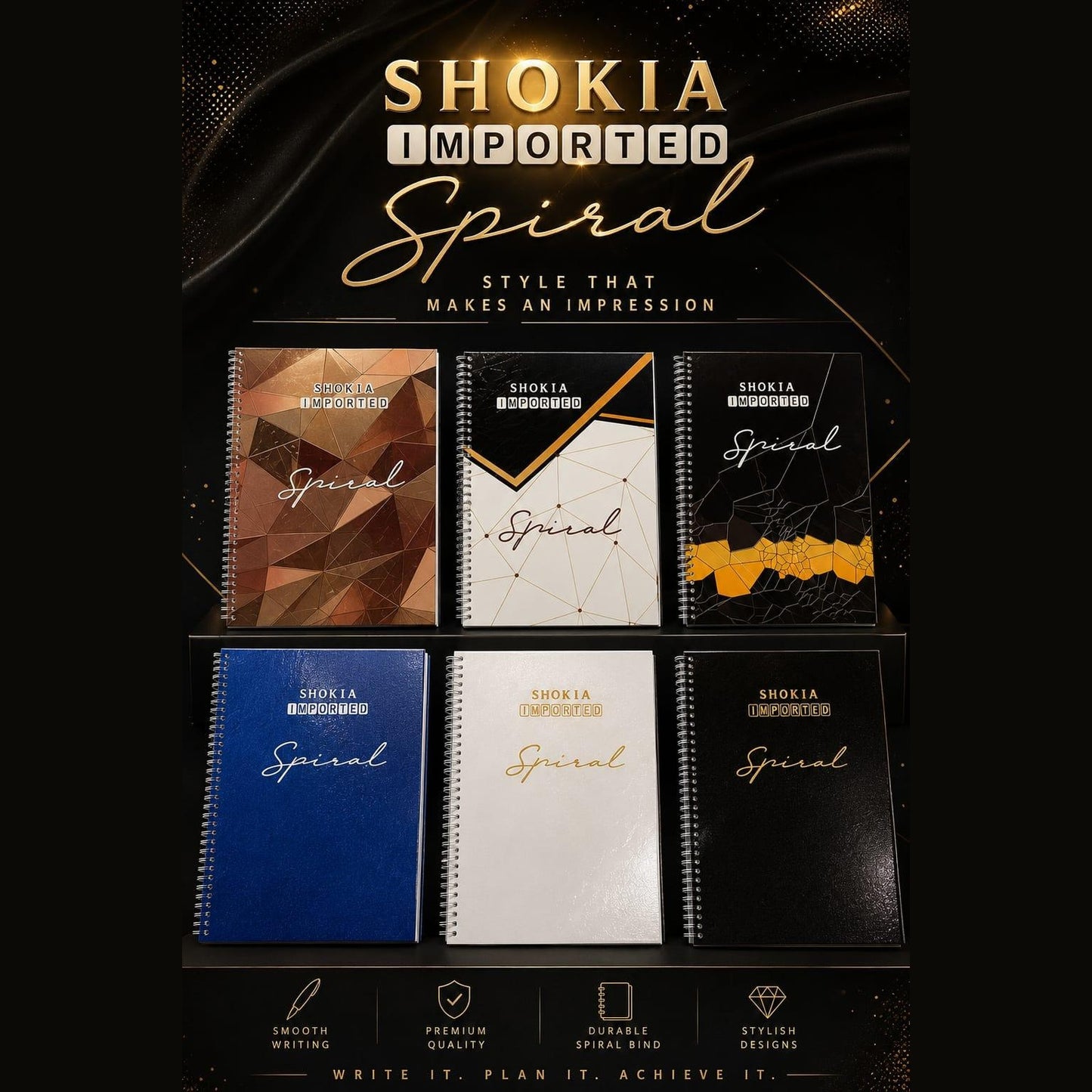 Shokia Imported Spiral Indonesia Ik 70 ( 200 Pages ) - Win Bachat