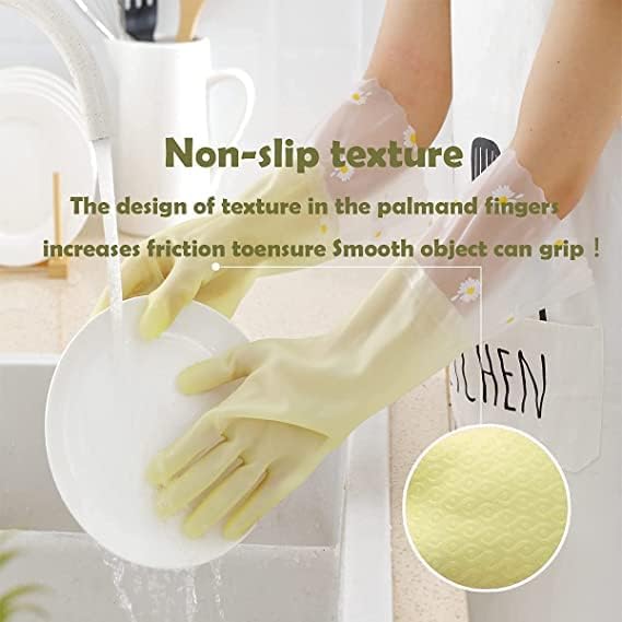 Silicone Washing Full Gloves - Win Bachat