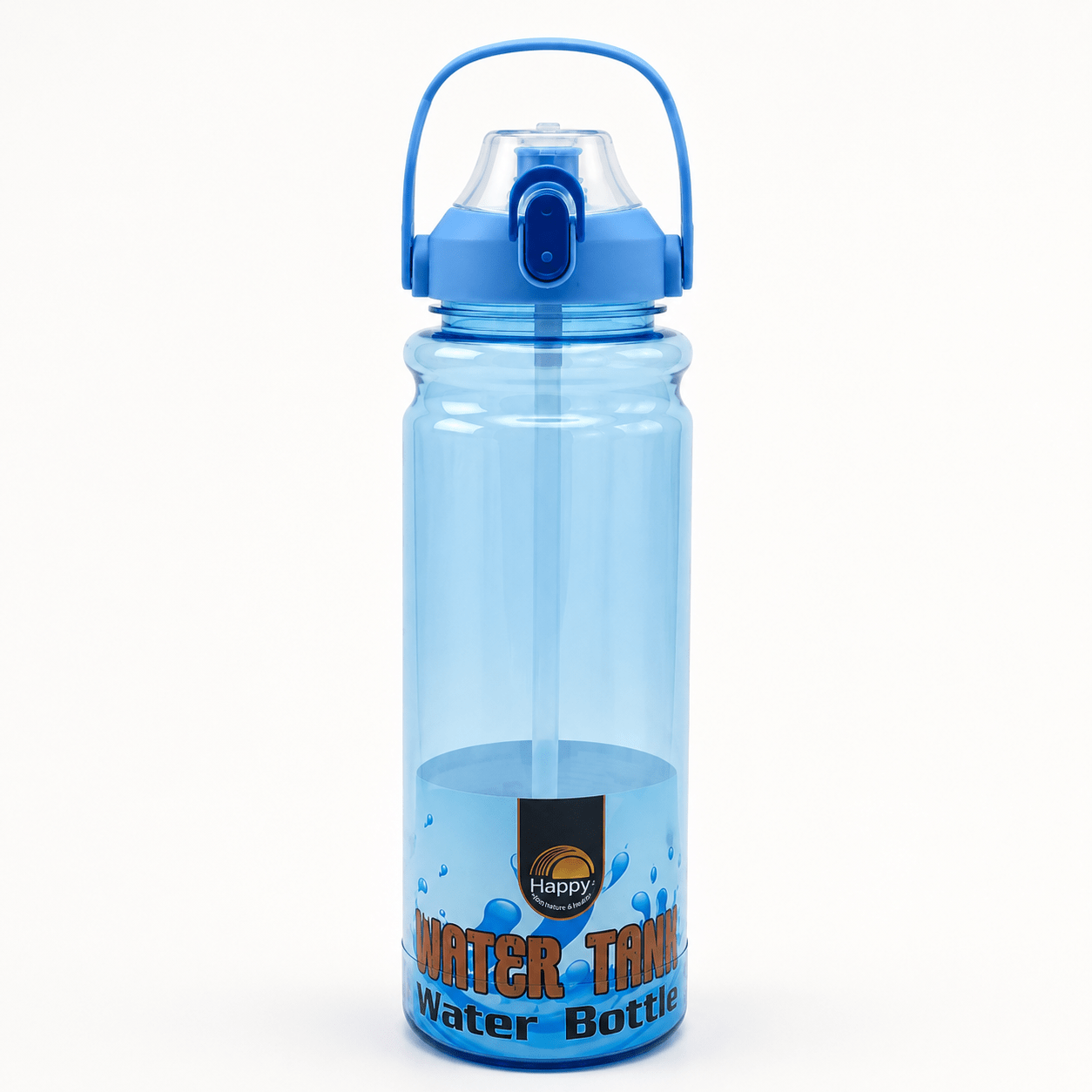 Sky Blue Sport Grip Water Bottle - Win Bachat