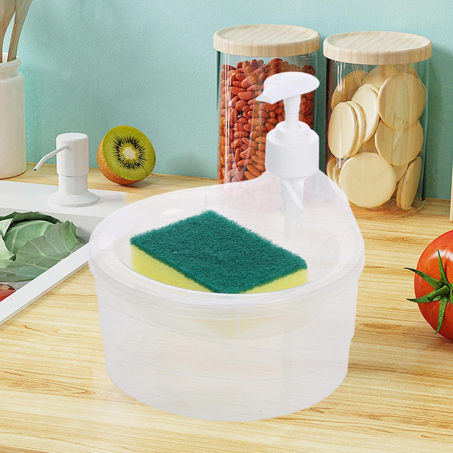 SS KITCHEN SOAP PUMP (PLASTIC) - Win Bachat