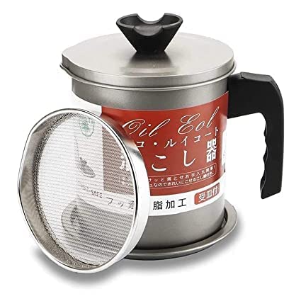 Stainless Steel Oil Strainer 1.4L - Win Bachat
