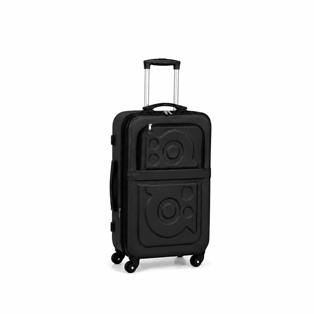 Stylish Soft Shell Travel Suitcase - Gray - 24 Inch (Medium) - Win Bachat