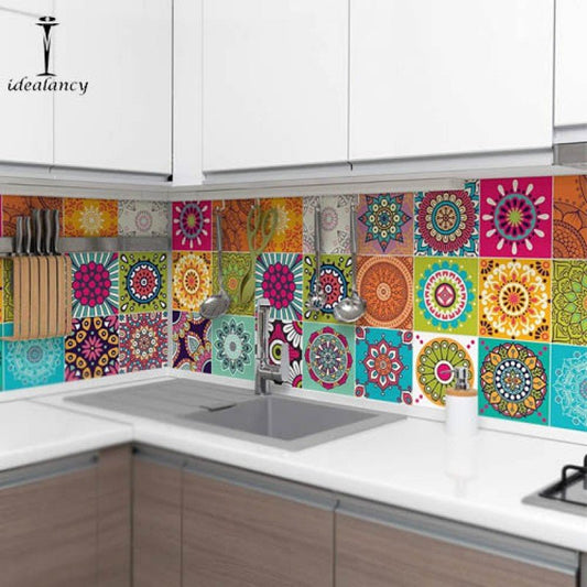 Tile Stickers (pack of 12) - Win Bachat