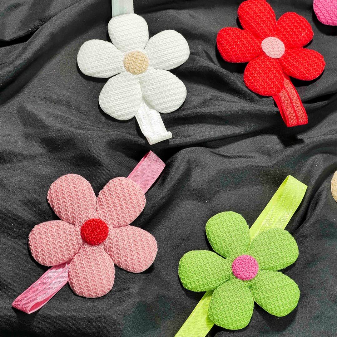 Best Hair Band Cotton Multi Colour flower & glasses Shape Art - 1 A19 - 120 Online In Pakistan - Win Bachat