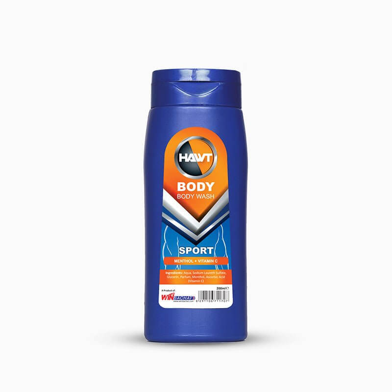 Best HAWT BODY WASH MEN ORANGE (SPORT) - 200ml Online In Pakistan - Win Bachat