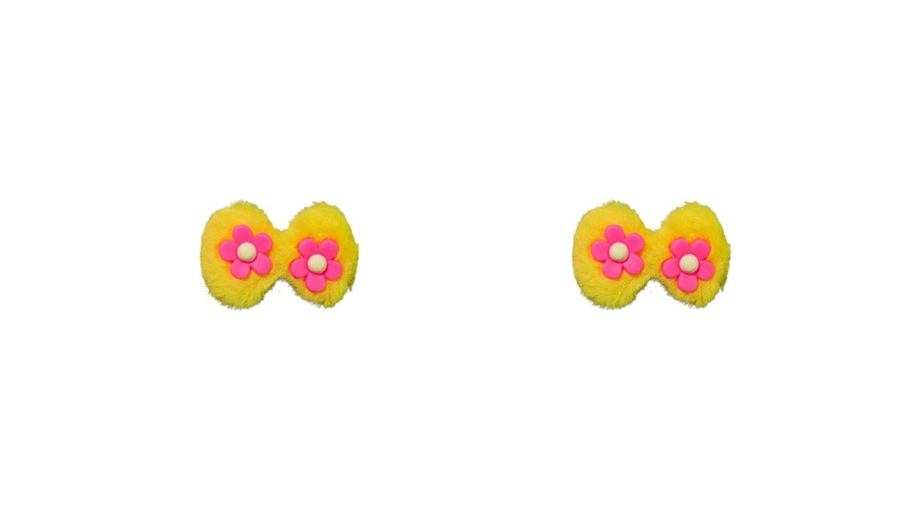 Best Kids Hair Clip Pack of 2 Multi Colour & Shape - A39 - 110 - Kids Hair Clip Online In Pakistan - Win Bachat