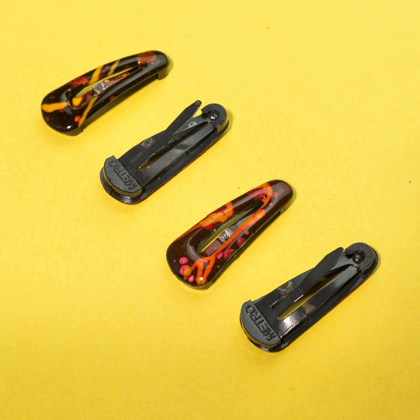 Best Kids Hair Clip Pack of 3 Pair Multi Colour Art - 1 A41 - 90 Online In Pakistan - Win Bachat