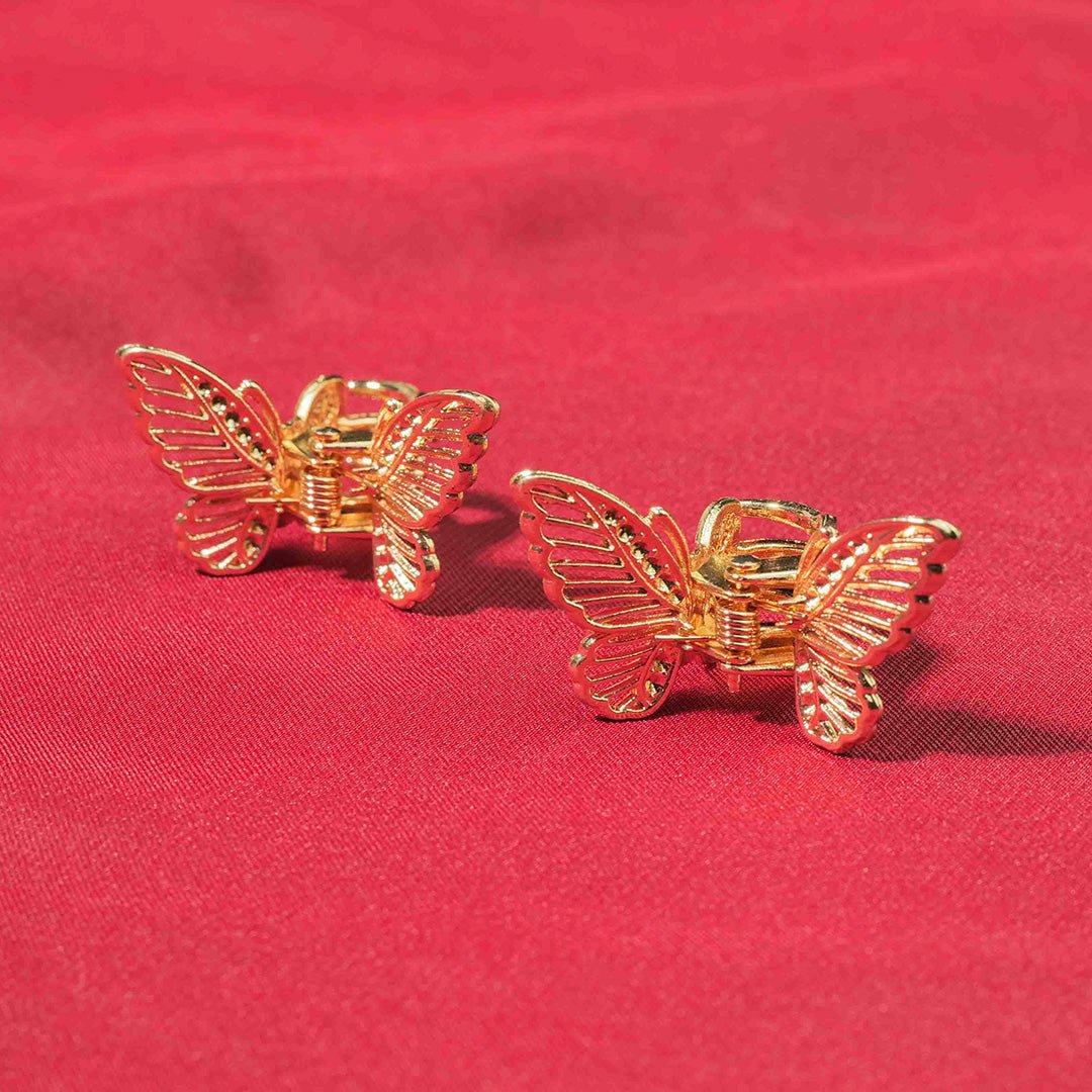 Best Metal Hair Catcher Butterfly Pack of 2 Online In Pakistan - Win Bachat