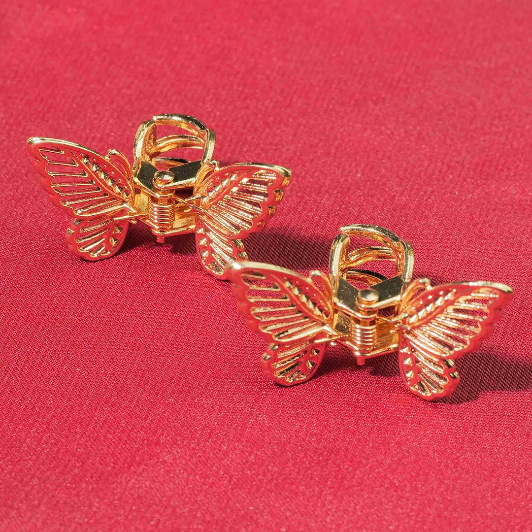 Best Metal Hair Catcher Butterfly Pack of 2 Online In Pakistan - Win Bachat