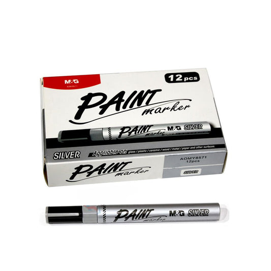 Best M&G Paint Marker Silver Online In Pakistan - Win Bachat