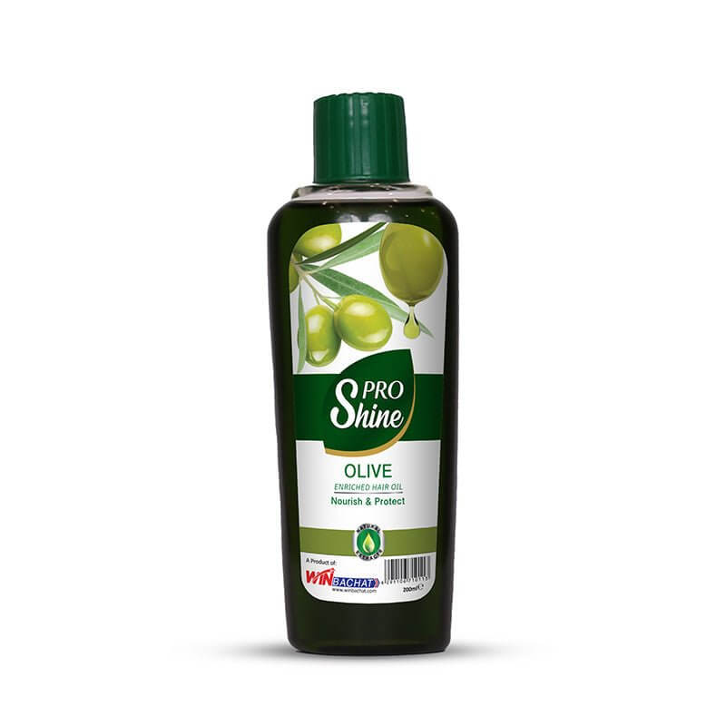Best PRO SHINE HAIR OIL OLIVE - 200ml Online In Pakistan - Win Bachat