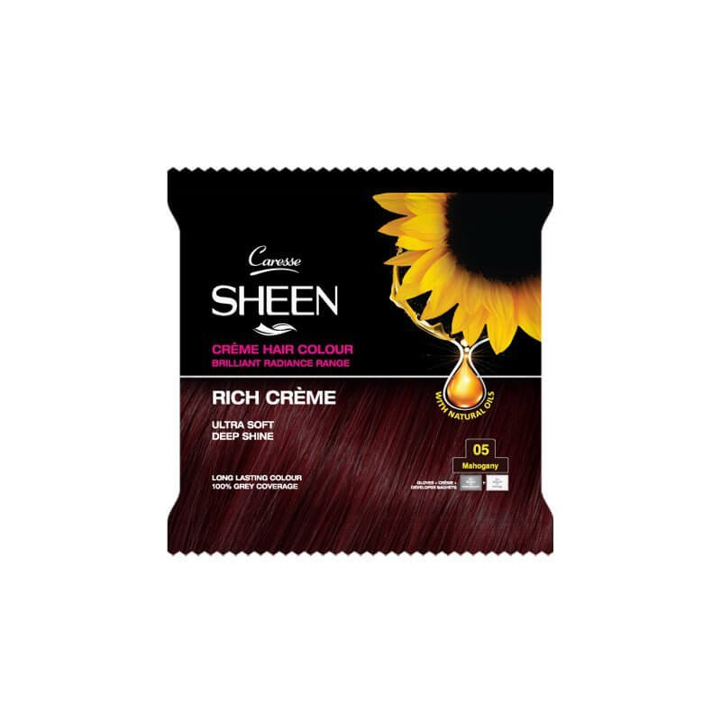 Best Sheen CrÌÄå¬me Hair Colour Sachet ̢‰âÛÏ Mahogany 05 Online In Pakistan - Win Bachat