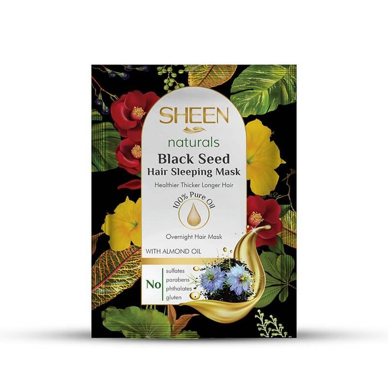 Best SHEEN NATURALS HAIR SLEEPING MASK BLACK SEED - 30gm Online In Pakistan - Win Bachat