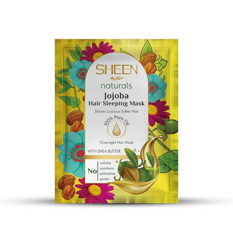 Best SHEEN NATURALS HAIR SLEEPING MASK JOJOBA - 30gm Online In Pakistan - Win Bachat