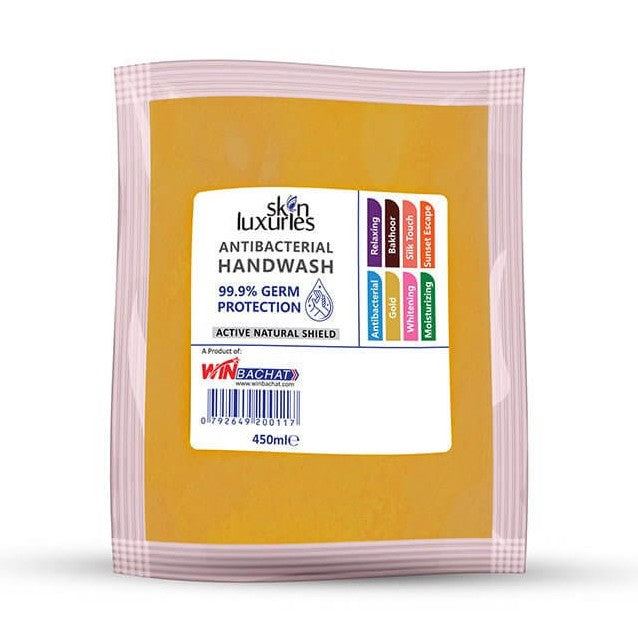 Best SKIN LUXURIES HAND WASH GOLD POUCH 450ml Online In Pakistan - Win Bachat