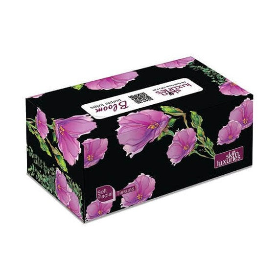 Best SKIN LUXURIES POP-UP SOFT FACIAL TISSUES (150 X 2 PLY) - BLOOM PURPLE TULIPS Online In Pakistan - Win Bachat