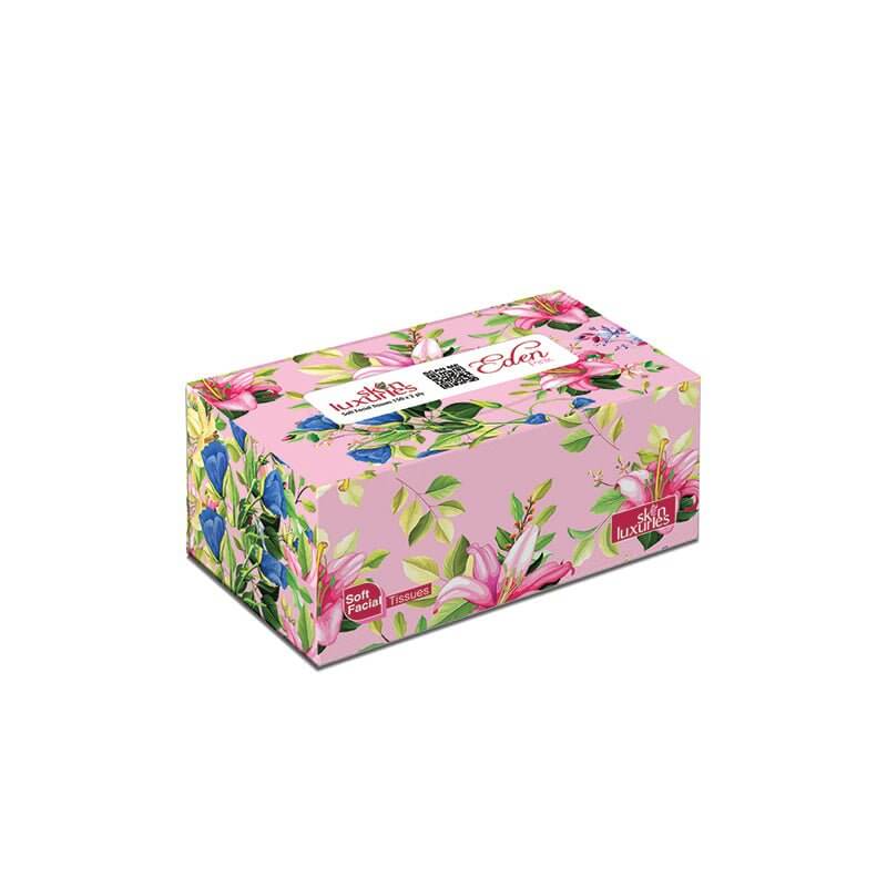 Best SKIN LUXURIES POP-UP SOFT FACIAL TISSUES (150 X 2 PLY) - EDEN PINK Online In Pakistan - Win Bachat