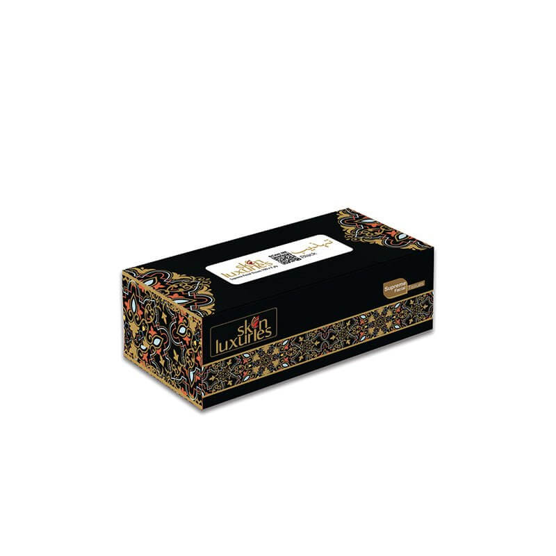 Best SKIN LUXURIES SUPREME FACIAL TISSUES (100 X 2 PLY) - BLACK TEHZEEB Online In Pakistan - Win Bachat