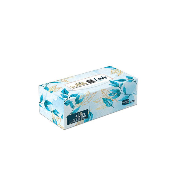 Best SKIN LUXURIES SUPREME FACIAL TISSUES (100 X 2 PLY) - LEEFY ICE BLUE  Online In Pakistan - Win Bachat
