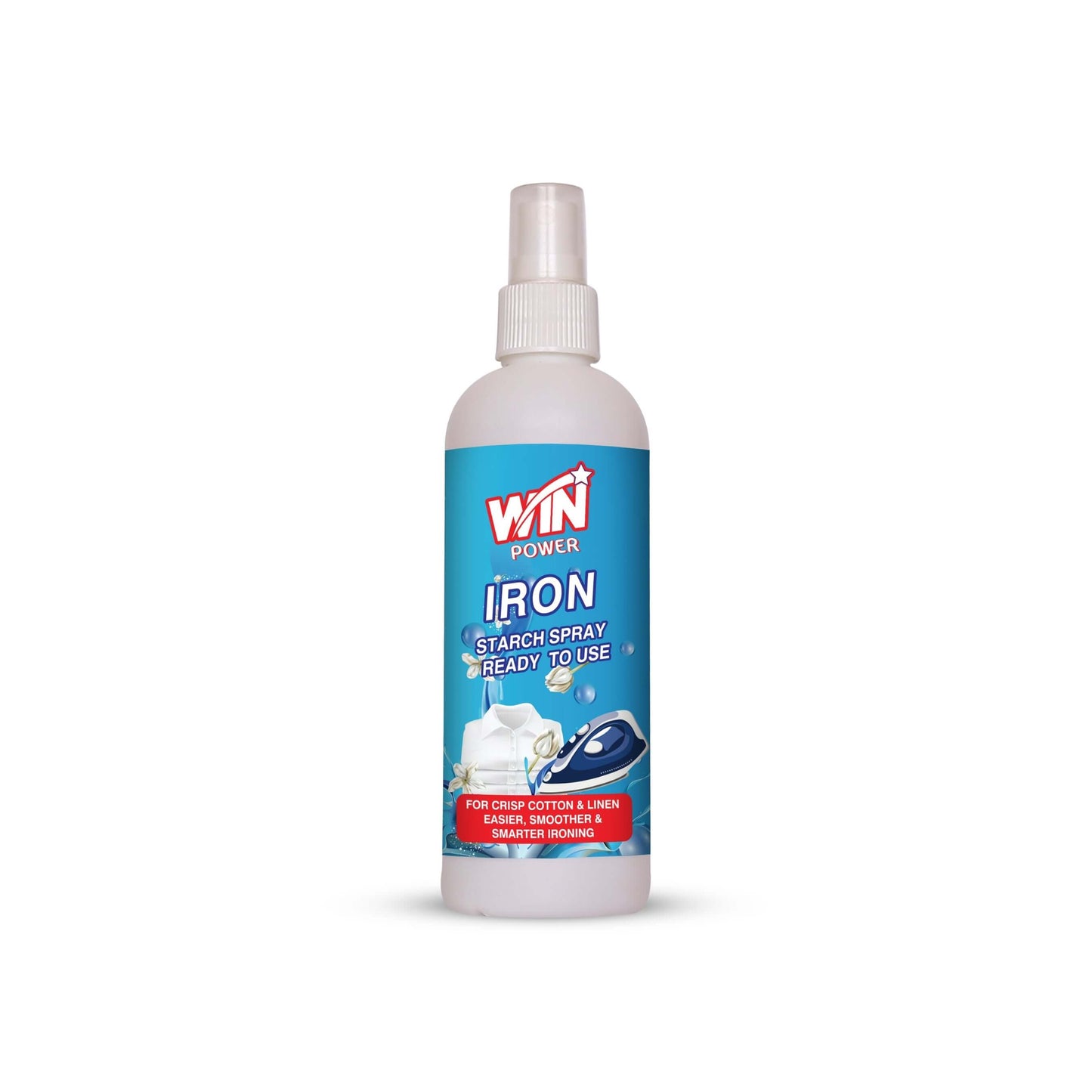 Best WIN POWER IRON STARCH SPRAY - 250ml Online In Pakistan - Win Bachat