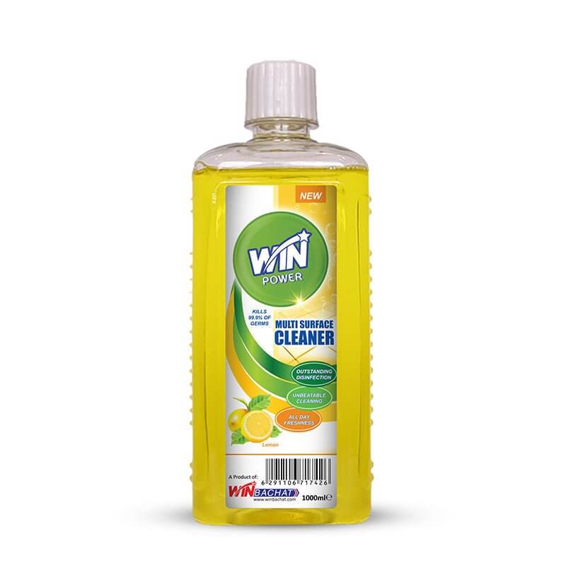 Best WIN POWER MULTI-PURPOSE CLEANER LEMON - 1000ml Online In Pakistan - Win Bachat