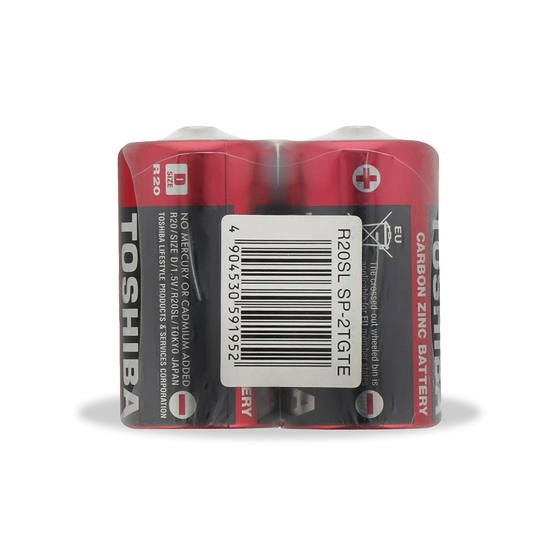 Toshiba Carbon Zinc Battery 2 Pcs - Win Bachat