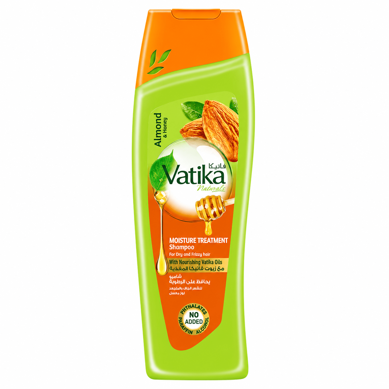 VATIKA SHAMPOO 185 ML ALMOND MOSITURE TREATMENT - Win Bachat