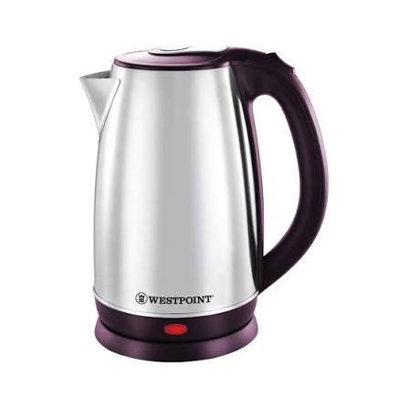 Westpoint 1.7L Stainless Steel Cordless Kettle WF-6171 - Win Bachat