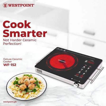 Westpoint Deluxe Ceramic Cooker WF-152 - Win Bachat