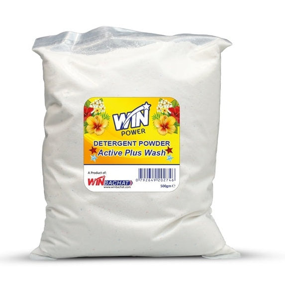 WIN POWER DETERGENT ACTIVE PLUS - 500gm - Win Bachat