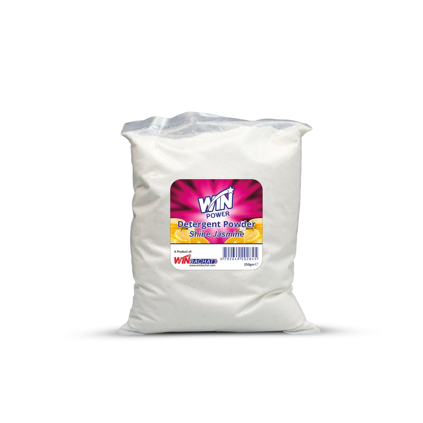 WIN POWER DETERGENT SHINE JASMINE - 250gm - Win Bachat