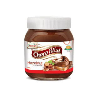 YOUNG'S CHOCO BLISS SPREAD HAZELNUT 180G - Win Bachat