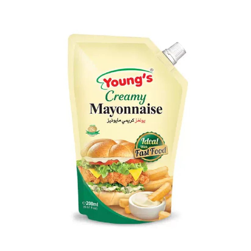 YOUNGS CREAMY MAYONNAISE 200ML - Win Bachat