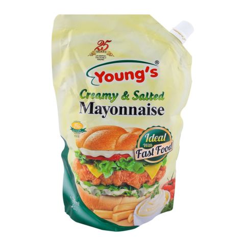 YOUNGS CREAMY MAYONNAISE 500ML - Win Bachat