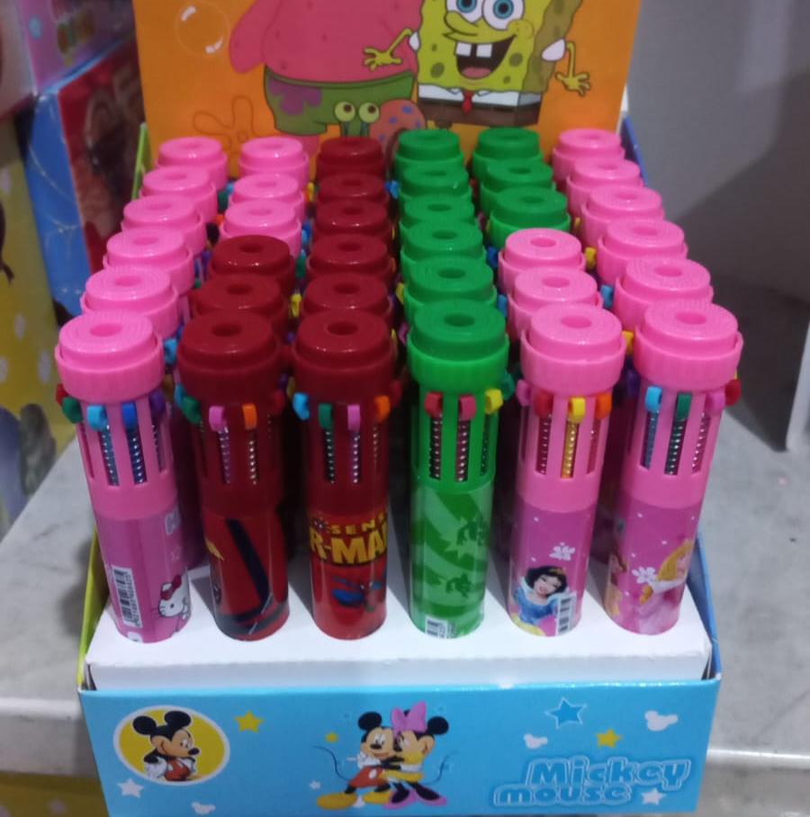 10 Color Ball Pen Each - Win Bachat