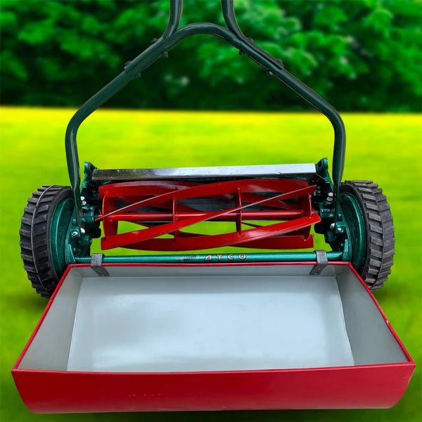 16-Inch Manual Lawn Mower – Hand Push Grass Cutter - Win Bachat