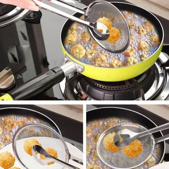 2 In 1 Frying Tong - Win Bachat