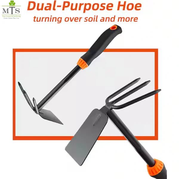 2-in-1 Garden Hoe & Cultivator Tool – Dual Purpose Gardening Tool - Win Bachat