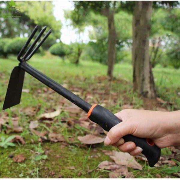 2-in-1 Garden Hoe & Cultivator Tool – Dual Purpose Gardening Tool - Win Bachat