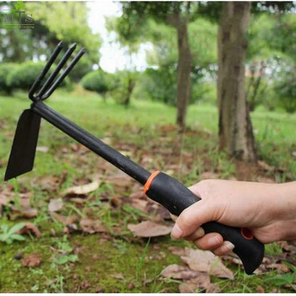 2-in-1 Garden Hoe & Cultivator Tool – Dual Purpose Gardening Tool - Win Bachat
