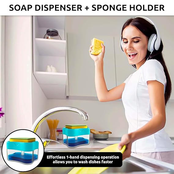 2 in 1 Soap Pump - Win Bachat