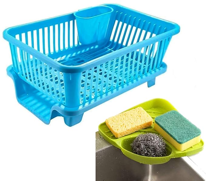 3 in 1 kitchen sink dish rack - Win Bachat