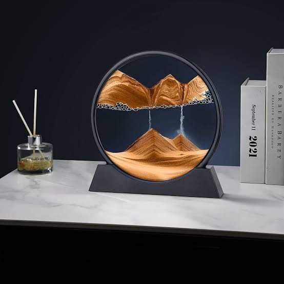 3d Dynamic Sand Art Liquid Motion - Medium - Win Bachat