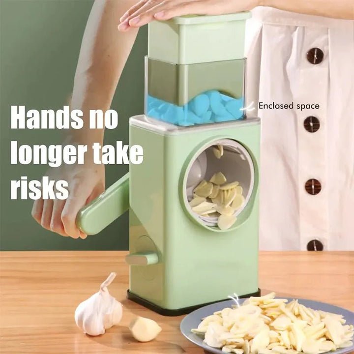 4 In 1 Round Cutter Vegetable Slicer Manual - Win Bachat