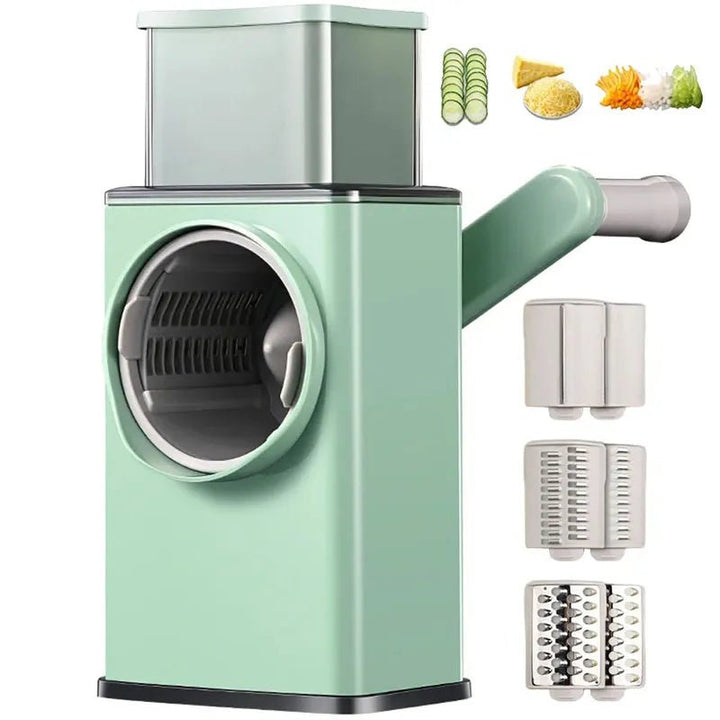 4 In 1 Round Cutter Vegetable Slicer Manual - Win Bachat