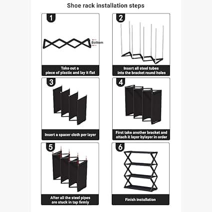 4 layer Shoe Rack - Win Bachat
