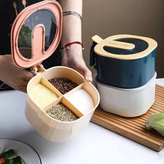 4 Partition Masala Box - Win Bachat