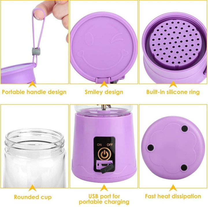 6 blade Usb Juicer - Win Bachat