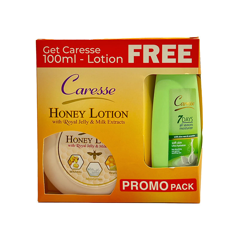 Caresse Honey Lotion 320 ML along with 100 ML Free Lotion